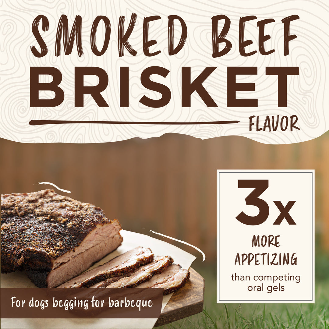 Tropiclean Enticers Teeth Gel Smoked Beef Brisket 59ml