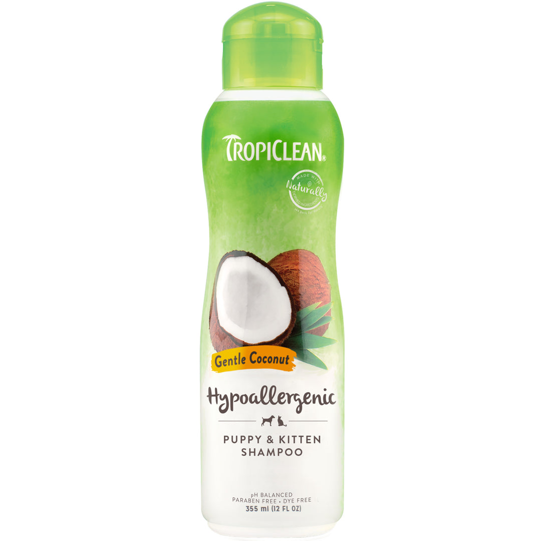 Tropiclean Shampoo Puppy & Kitten Gentle Coconut 355ml
