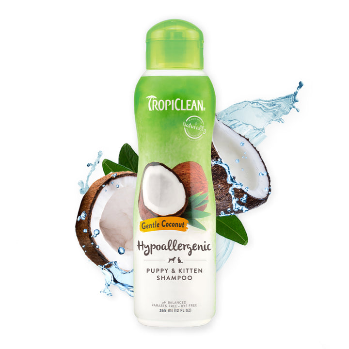 Tropiclean Shampoo Puppy & Kitten Gentle Coconut 355ml