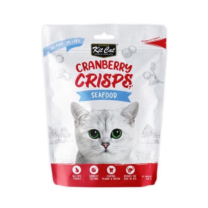 Kit Cat Cranberry Crisps Seafood 60g