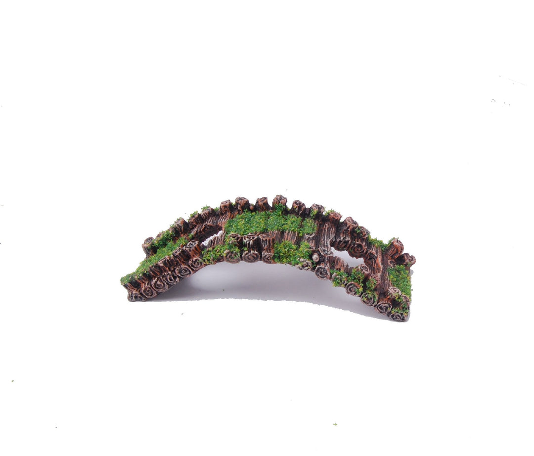 Aquatopia Ornament Broken Bridge With Moss