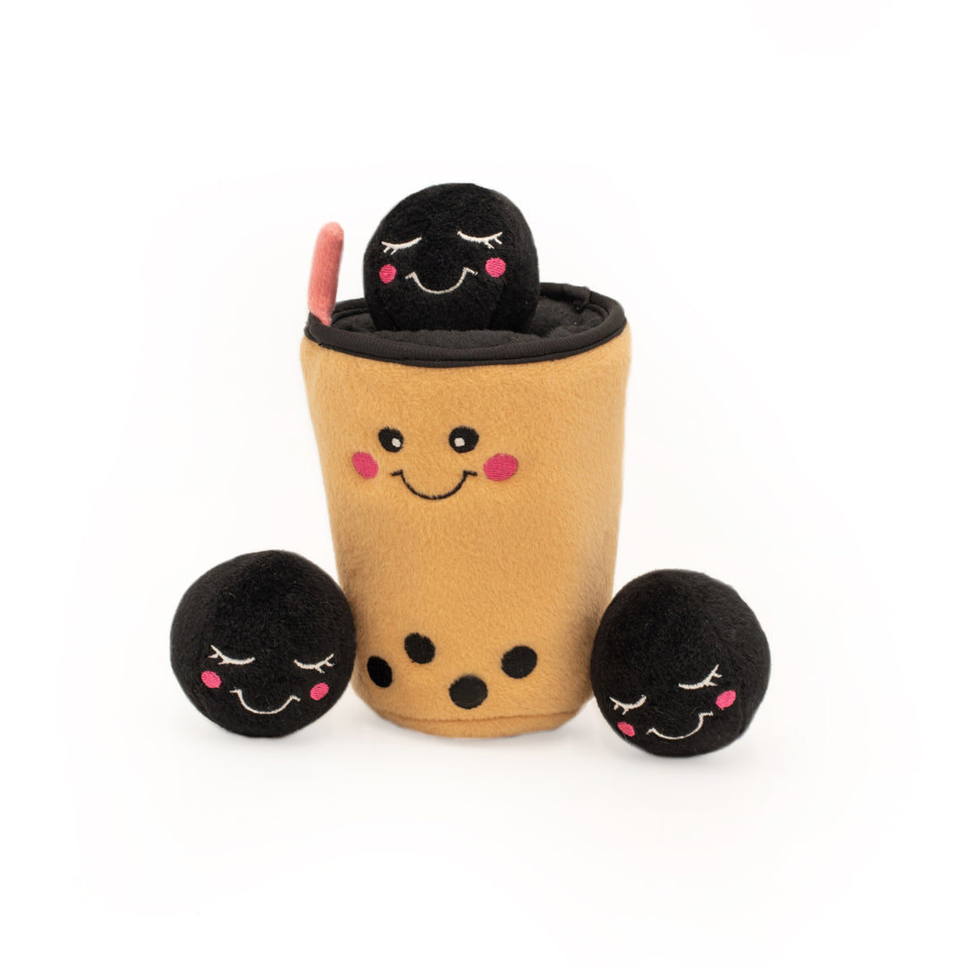Zippy Paws Zippy Burrow - Boba Milk Tea