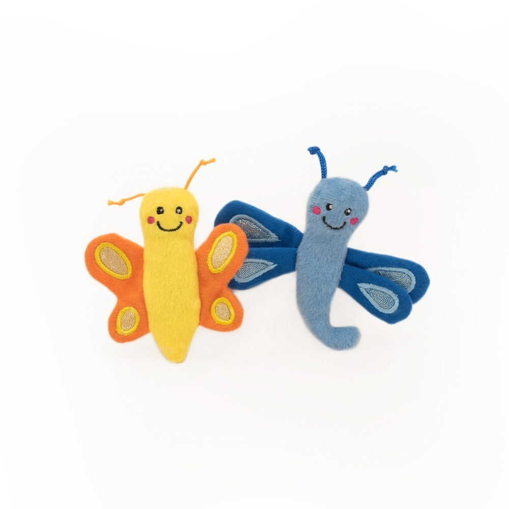Zippy Claws Butterfly & Dragonfly 2pk