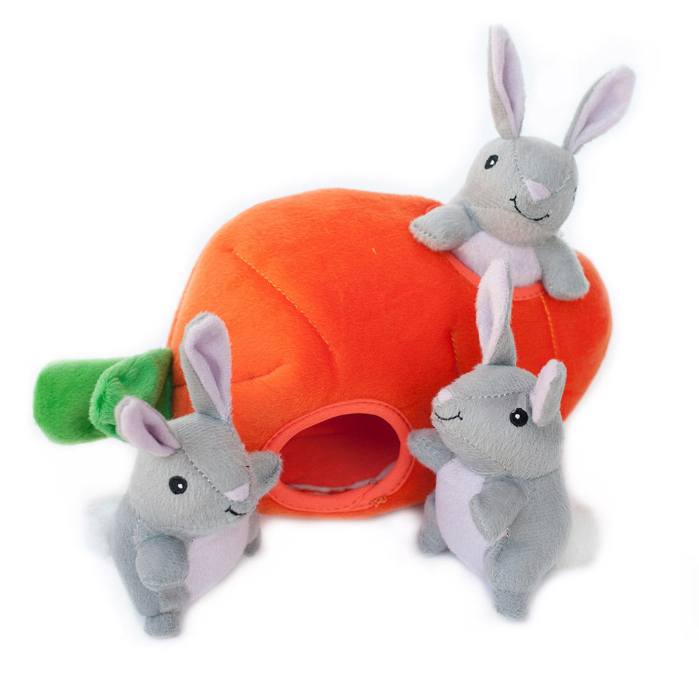 Zippy Paws Burrows Bunny 'n Carrot
