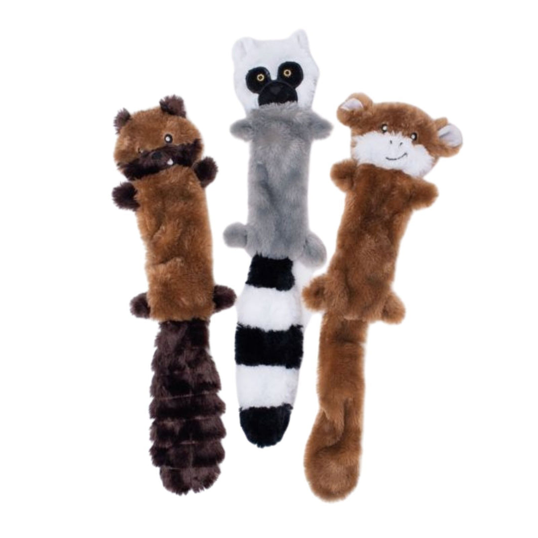 Zippy Paws Skinny Peltz 3-pack Large