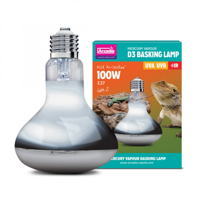 Arcadia D3 Uv Basking Lamp 100w