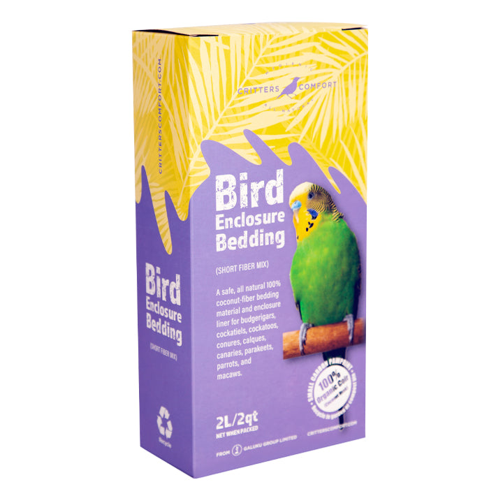 Critters Comfort Bird Enclosure Bedding 2l