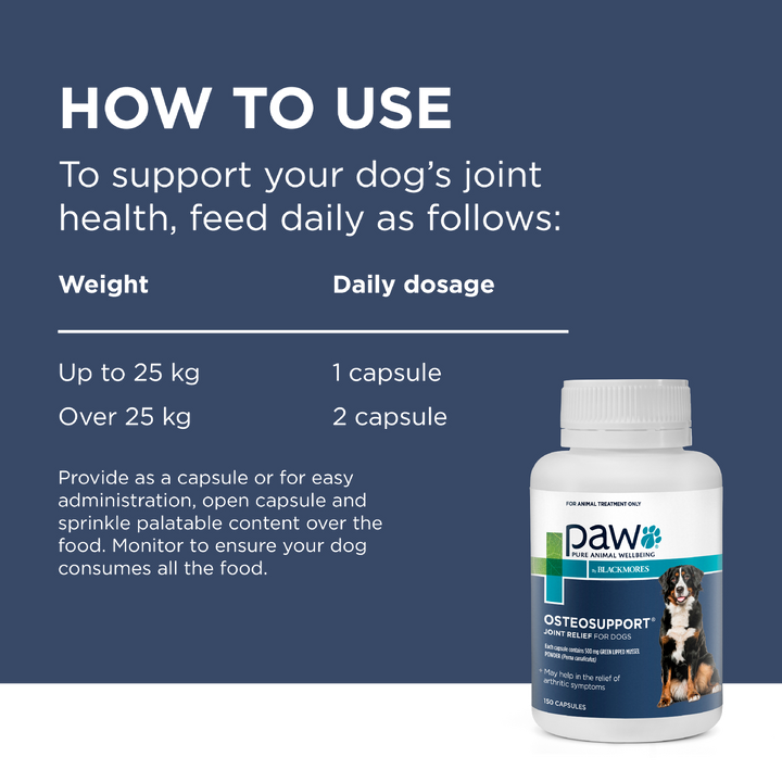 Paw Osteosupport Dogs 150pk