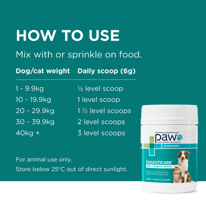 Paw Digesticare 143g