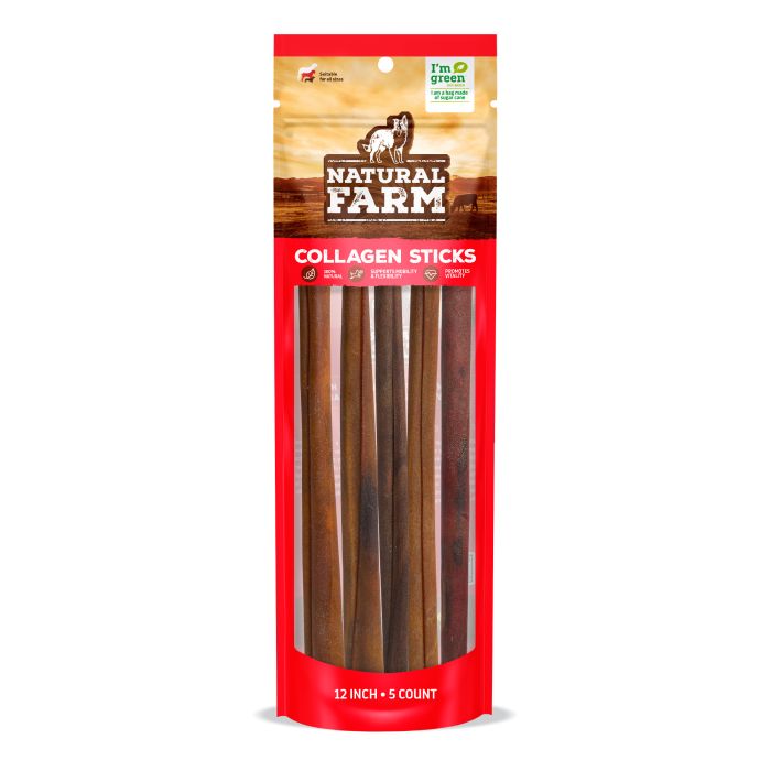 Natural Farm Collagen Sticks 30cm 5pk