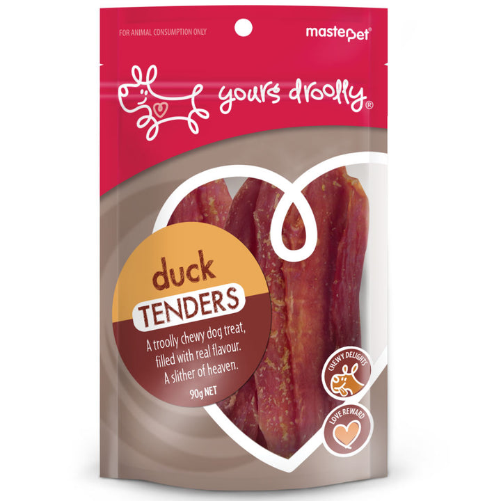 Yours Droolly Dog Treats Duck Tenders 90g