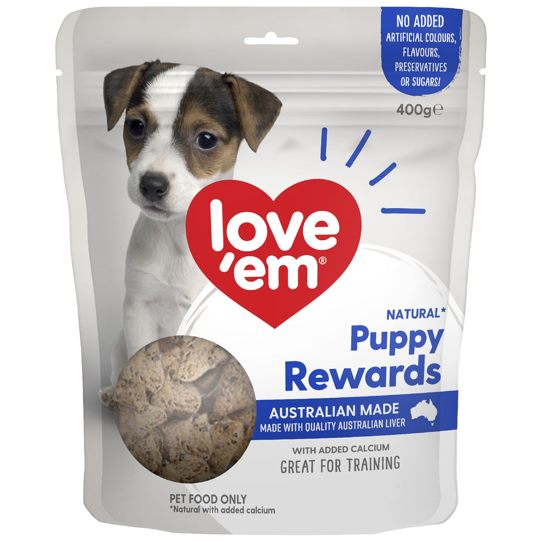 Love'em All Natural Puppy Rewards 400g