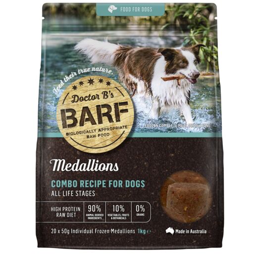 Doctor B's Barf Combo Medallions 1kg
