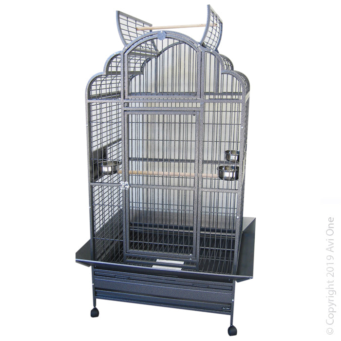 Avi One Bird Parrot Cage Arch Open Top 932sb