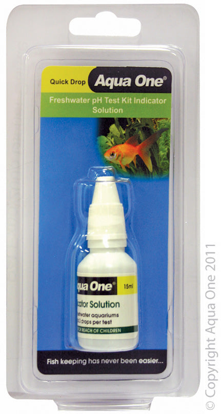 Aqua One Test Kit Quickdrop Ph Indicator Solution