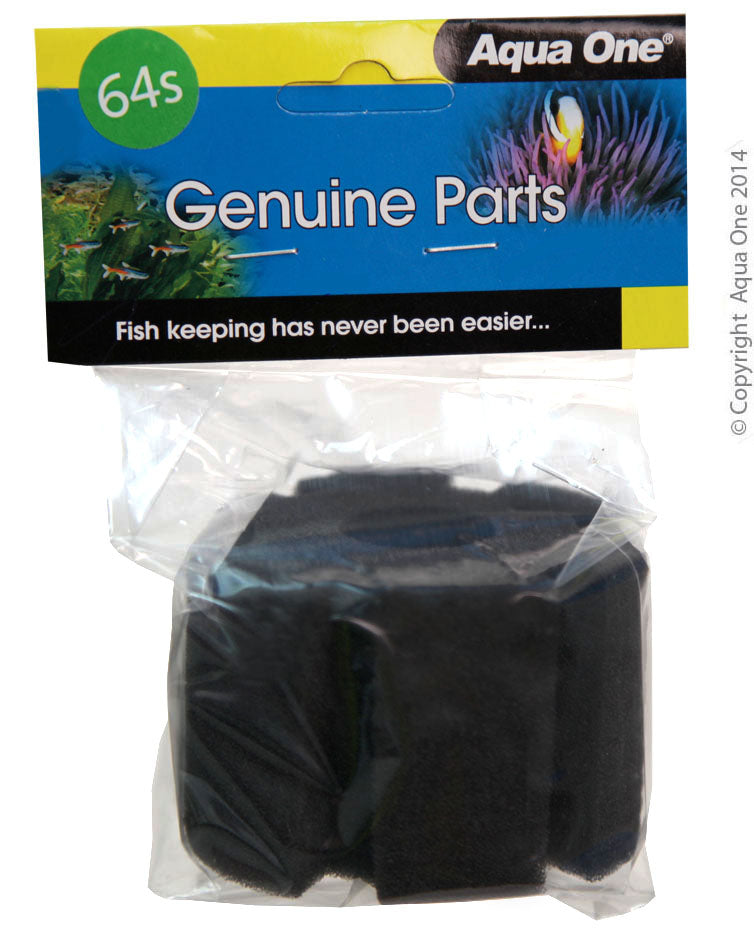 Aqua One Spare Parts Sponge 64s Filter Air 30