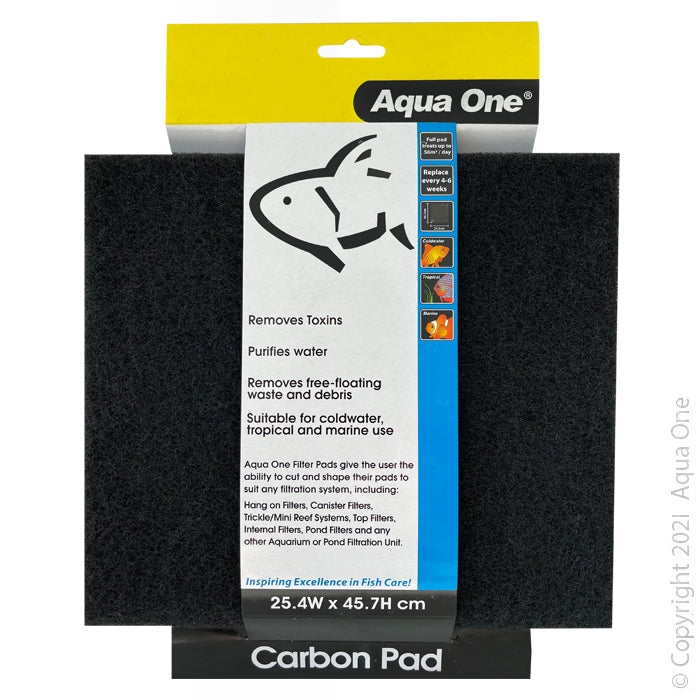 Aqua One Filter Pad Carbon Pad