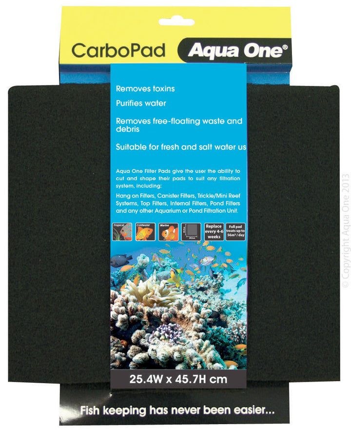 Aqua One Filter Pad Carbon Pad