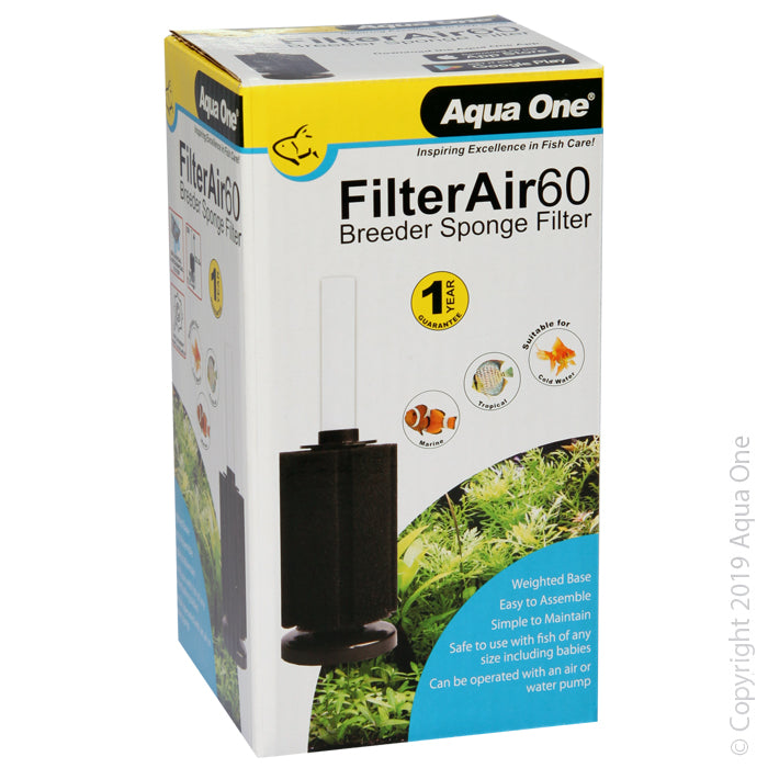 Aqua One Filterair 60 Sponge Filter