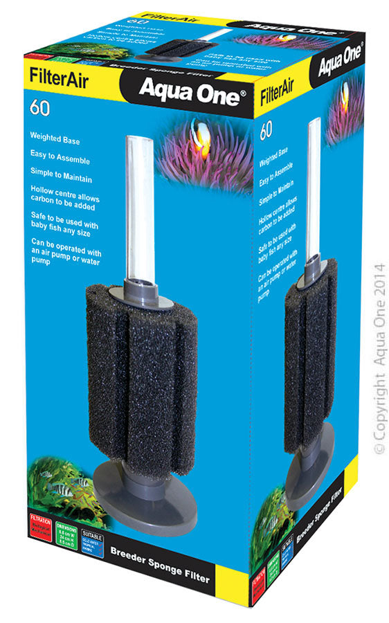 Aqua One Filterair 60 Sponge Filter