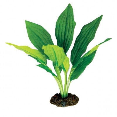 Aqua One Plants Decorscape Silk Plant Amazon Broad Leaf Small