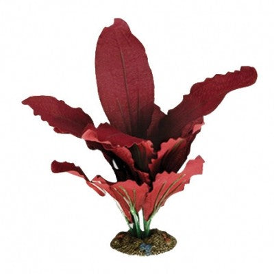 Aqua One Plants Decorscape Silk Plant Amazon Red Medium