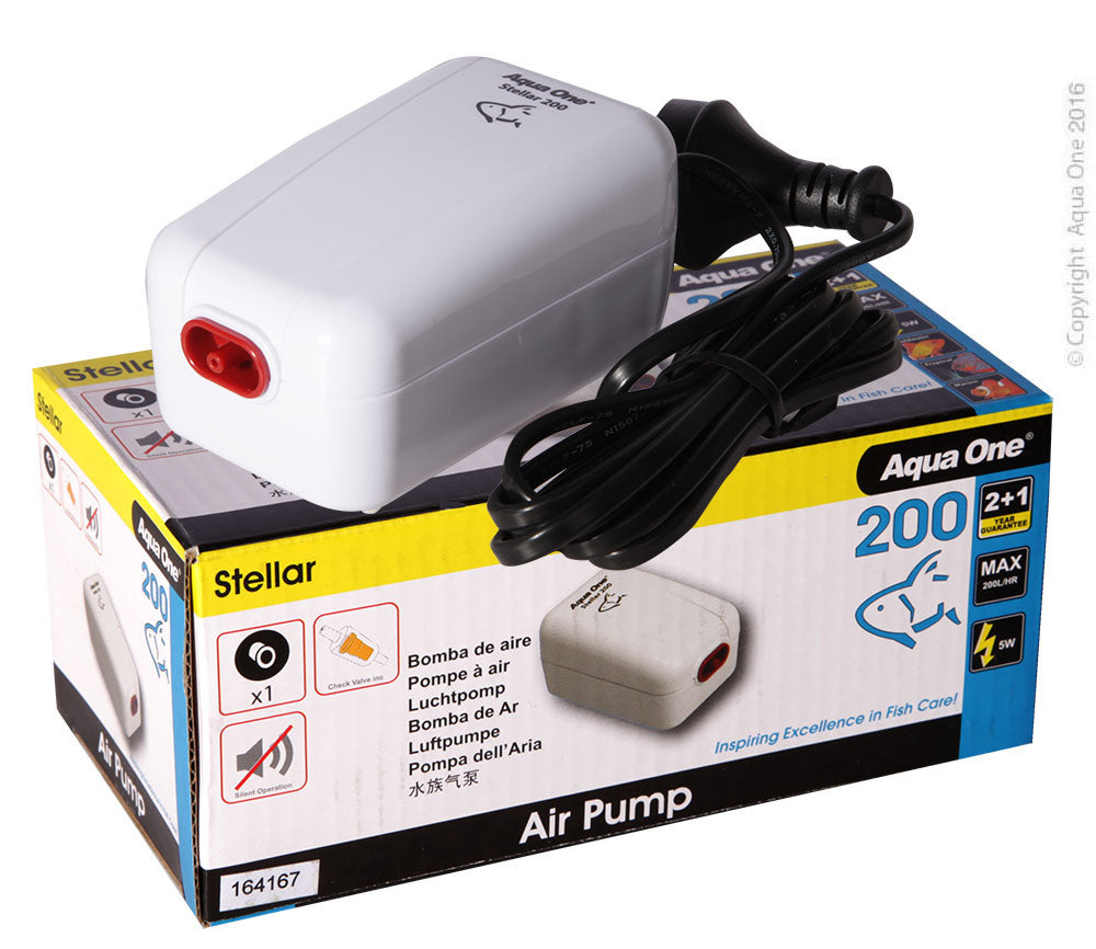 Aqua One Air Pump Stellar 200 200lh