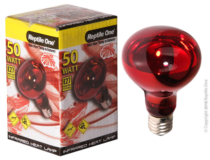 Reptile One Infrared Heat Lamp 50w