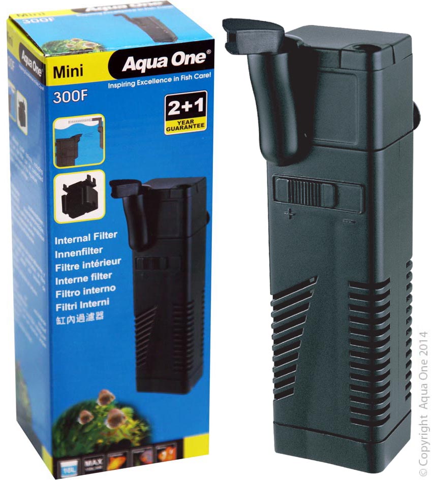 Aqua One Internal Filter Mini 300f 150lh