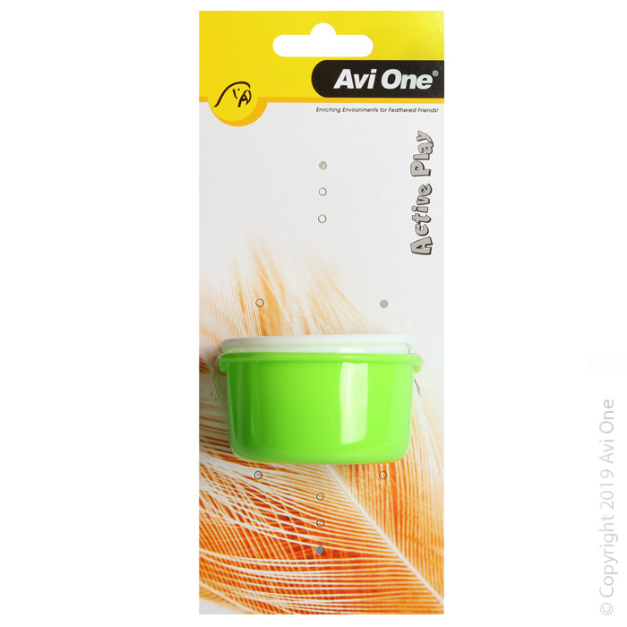 Avi One D Feeder Plastic 2pk 7cm