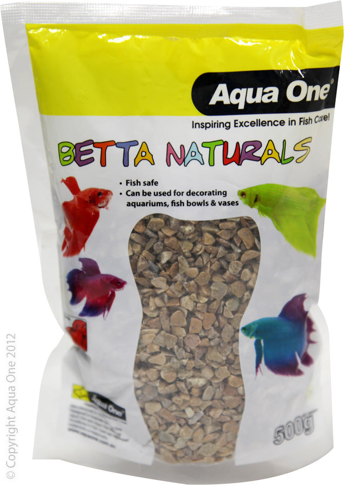 Aqua One Gravel Betta Naturals Sandstone 500g