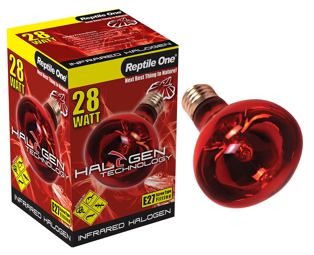 Reptile One Halogen Infrared Heat Lamp 28w