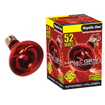 Reptile One Halogen Infrared Heat Lamp 52w