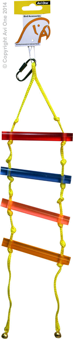 Avi One Parrot Toy Acrylic Ladder 22465