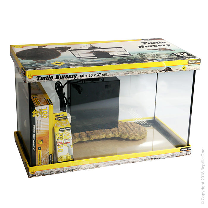 Reptile One Turtle Tank Nursery Kit 60lx30dx37h