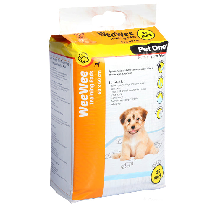 Pet One Wee Wee Pads 25pk