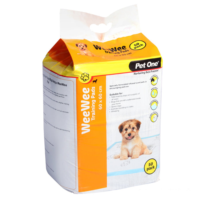 Pet One Wee Wee Pads 50pk