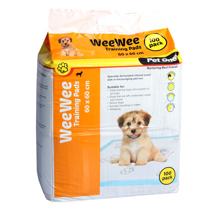 Pet One Wee Wee Pads 100pk