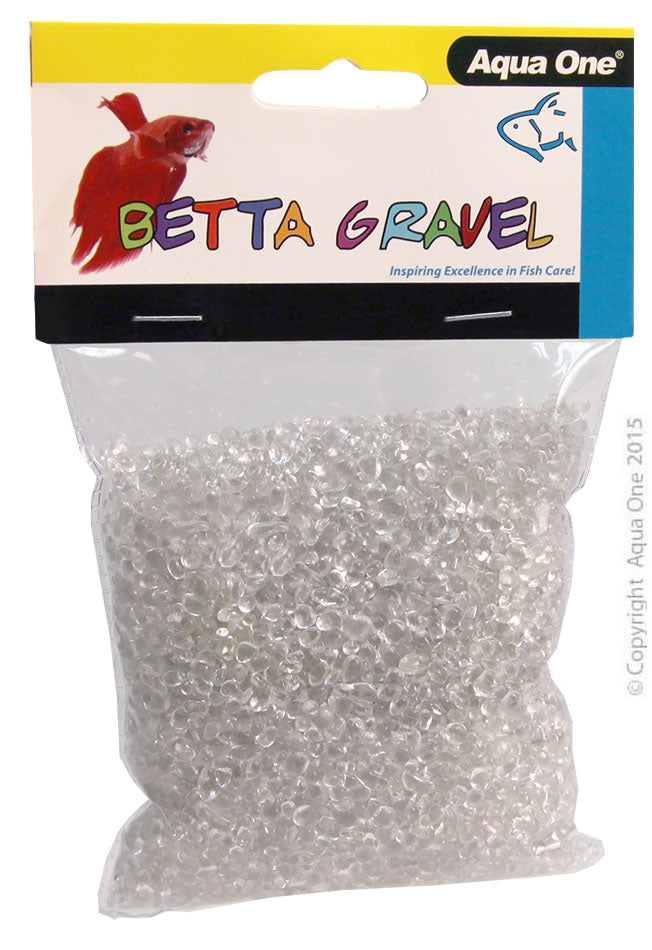 Aqua One Betta Gravel Glass Clear 350g