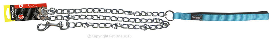 Pet One Leash Chain 120cmx2.5mm Aqua