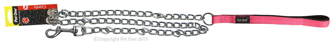 Pet One Leash Chain 120cmx2.5mm Pink