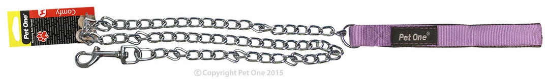 Pet One Leash Chain 120cmx3.5mm Purple