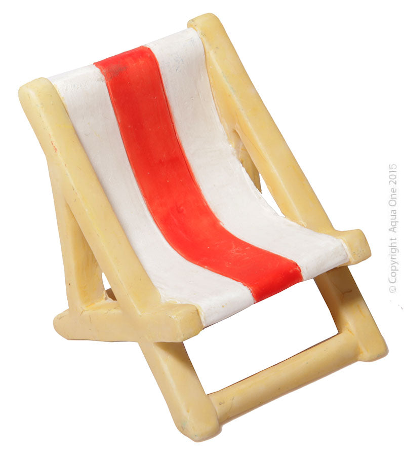 Aqua One Ornament Lounge Chair Red