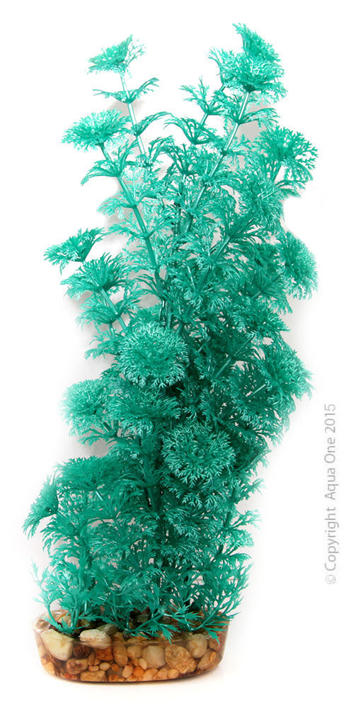 Aqua One Plants Plastic Ambulia Lge 30cm Green