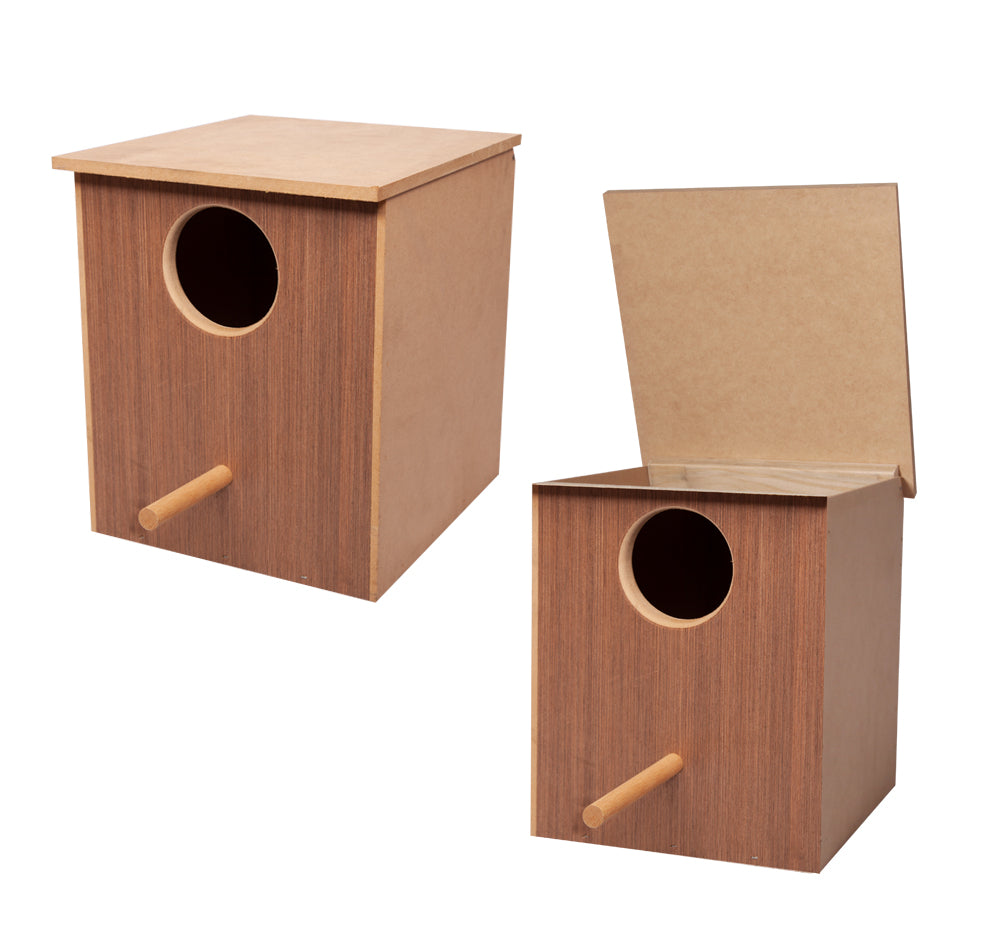 Avi One Nest Box Wooden Large Parrot