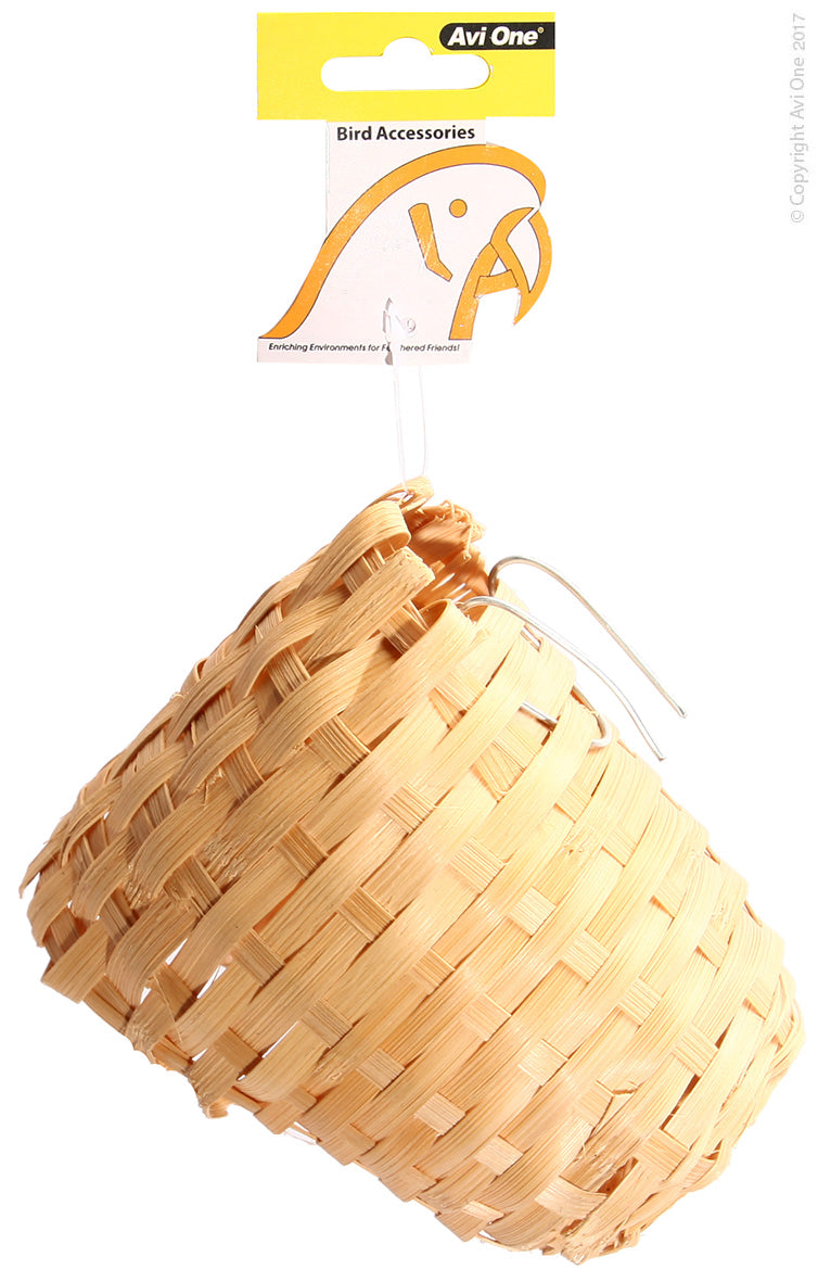 Avi One Bird Nest Finch Wicker (m)