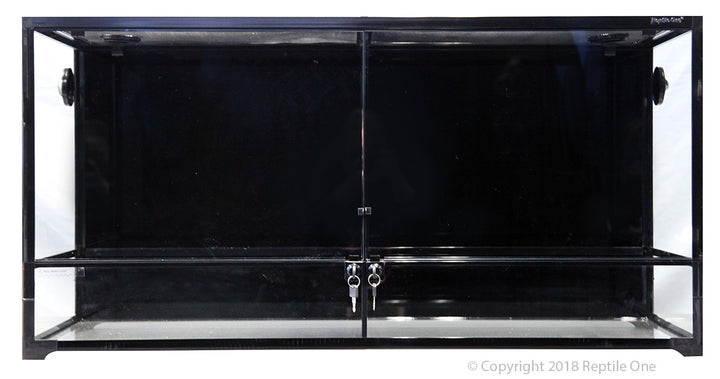 Reptile One Terrarium Glass Rtf-1200htd W/divider 120x45x60cm