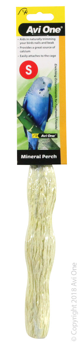 Avi One Perch Mineral Calcium Wave Small