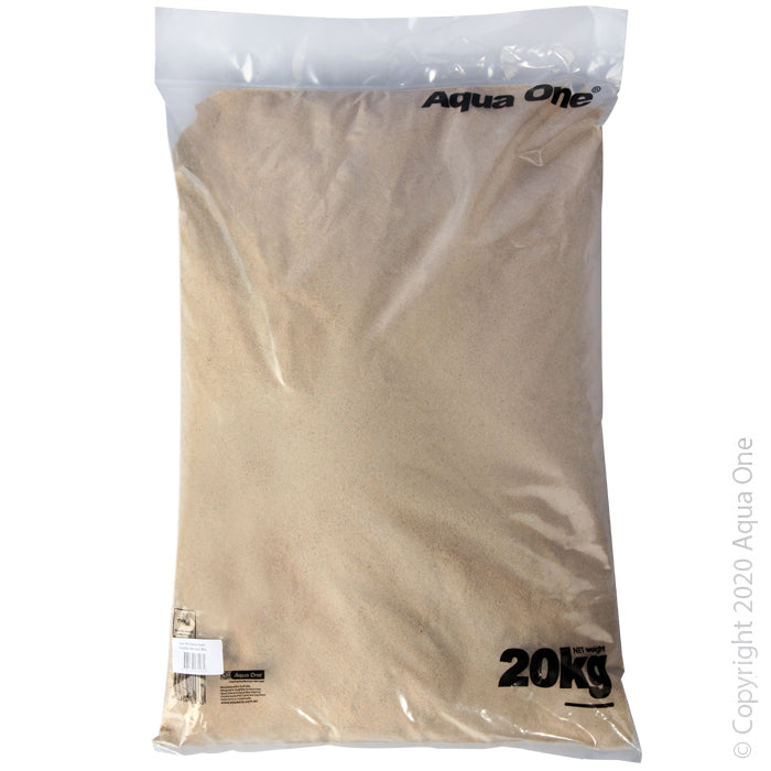 Aqua One Gravel Natural Australian River Sand 20kg