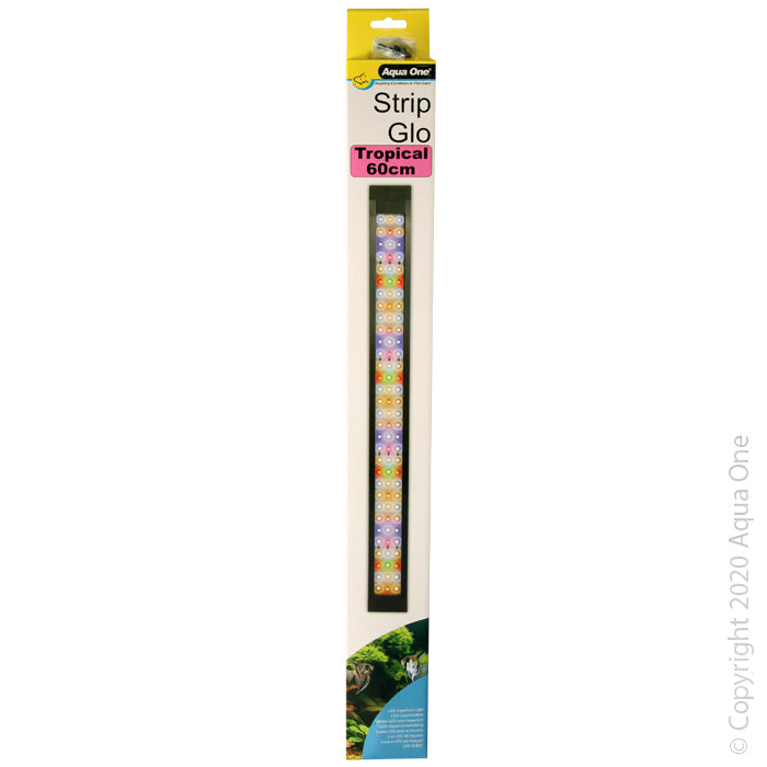 Aqua One Light Led Reflector Stripglo Tropical 60cm